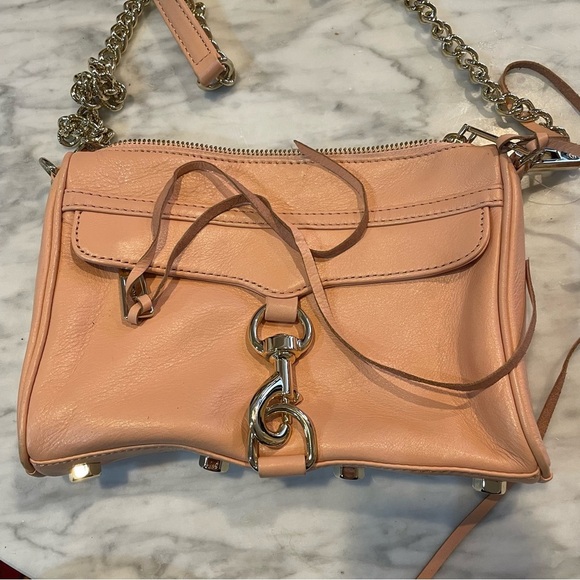 Rebecca Minkoff | Mini MAC Crossbody Pink Silver - Picture 2 of 8